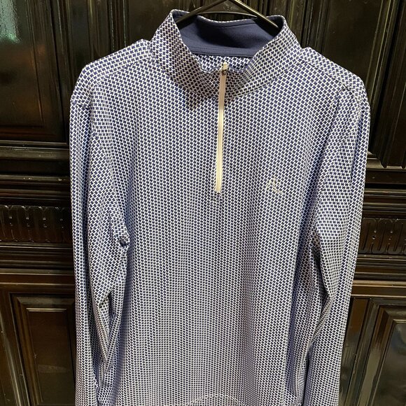 Rhoback Texas Quarter Zip Mens M - Picture 1 of 5